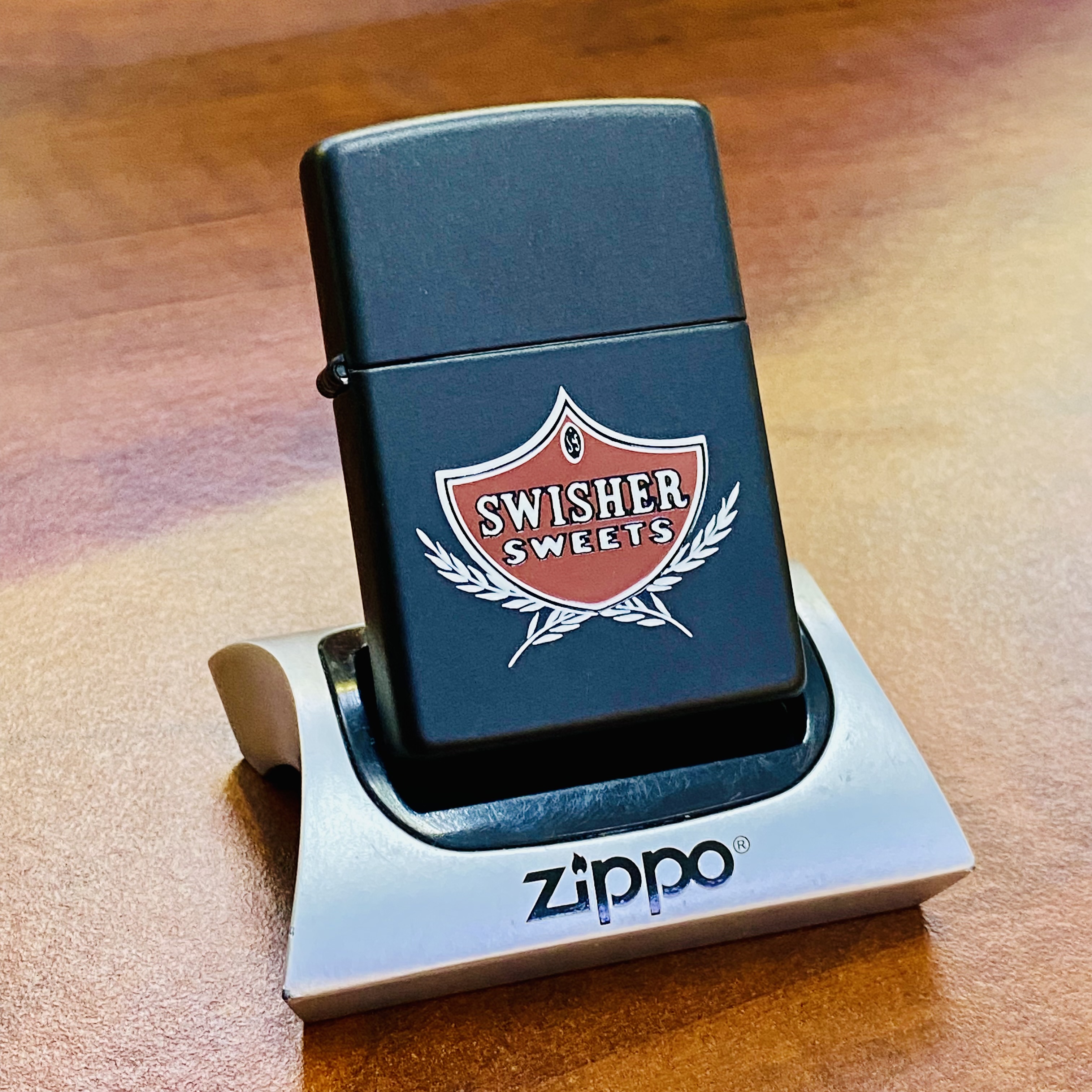 Black Crackle Zippo Black Crackle Zippo