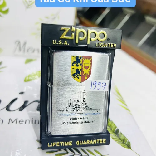 Zippo 1997 XIII La Mã Chủ Đề Tàu Cơ Khí Đức