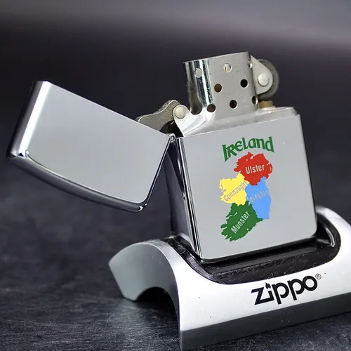 ZIPPO XƯA 1990 - HÀNG XƯA THẬP NIÊN 90s _ CHỦ ĐỀ IRELAND