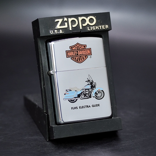 ZIPPO XƯA 1994 - HÀNG XƯA THẬP NIÊN 90s _ CHỦ ĐỀ XE MÁY FLHS ELECTRA GLIDE