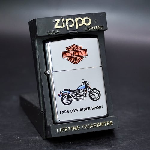 ZIPPO XƯA 1994 - HÀNG XƯA THẬP NIÊN 90s _ CHỦ ĐỀ XE MÁY FXRS LOW RIDER SPORT