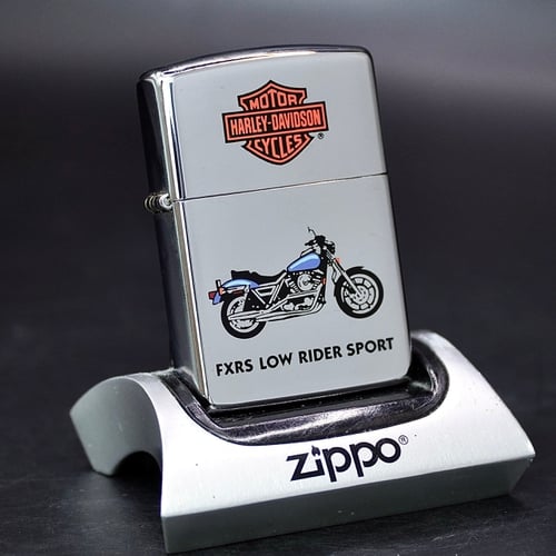 ZIPPO XƯA 1994 - HÀNG XƯA THẬP NIÊN 90s _ CHỦ ĐỀ XE MÁY FXRS LOW RIDER SPORT