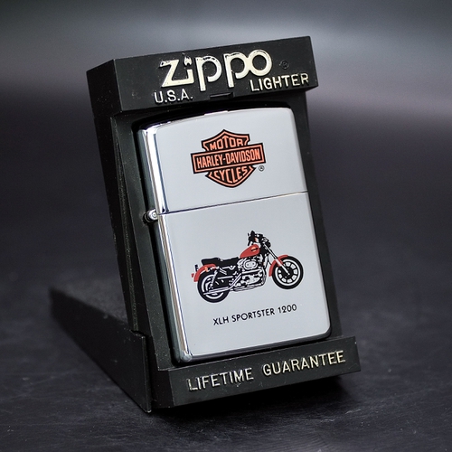 ZIPPO XƯA 1994 - HÀNG XƯA THẬP NIÊN 90s _ CHỦ ĐỀ XE MÁY XLH SPORTER 1200