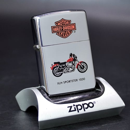 ZIPPO XƯA 1994 - HÀNG XƯA THẬP NIÊN 90s _ CHỦ ĐỀ XE MÁY XLH SPORTER 1200