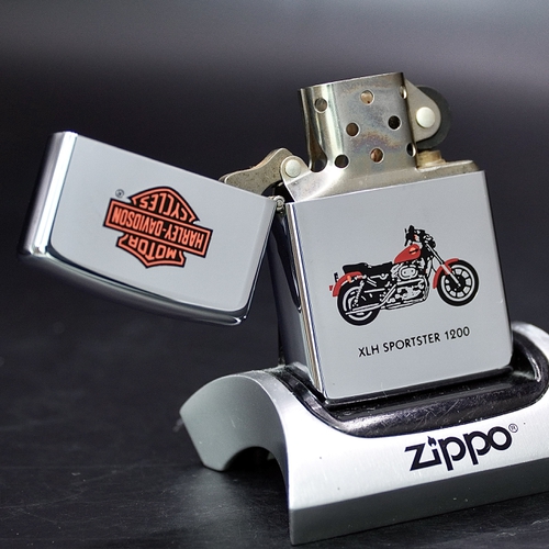 ZIPPO XƯA 1994 - HÀNG XƯA THẬP NIÊN 90s _ CHỦ ĐỀ XE MÁY XLH SPORTER 1200