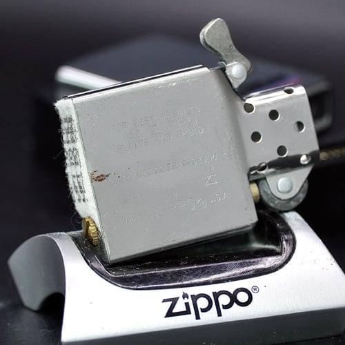 ZIPPO XƯA 1995 - HÀNG XƯA THẬP NIÊN 90s _ CHỦ ĐỀ TÀU CHIẾN FGS MINDEN M 1085