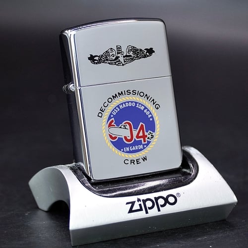 ZIPPO XƯA 1991 - HÀNG XƯA THẬP NIÊN 90s _ CHỦ ĐỀ TÀU NGẦM HADDO SSN 604