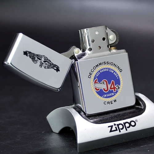 ZIPPO XƯA 1991 - HÀNG XƯA THẬP NIÊN 90s _ CHỦ ĐỀ TÀU NGẦM HADDO SSN 604