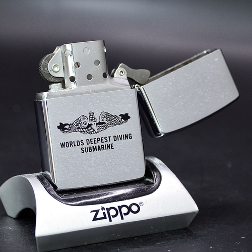 ZIPPO XƯA 1992 - HÀNG XƯA THẬP NIÊN 90s _ CHỦ ĐỀ TÀU NGẦM DOLPHIN AGSS 555