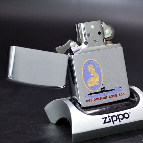 ZIPPO XƯA 1992 - HÀNG XƯA THẬP NIÊN 90s _ CHỦ ĐỀ TÀU NGẦM DOLPHIN AGSS 555