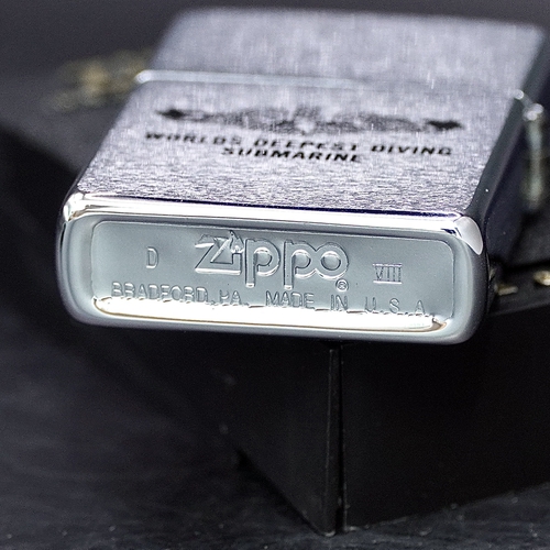 ZIPPO XƯA 1992 - HÀNG XƯA THẬP NIÊN 90s _ CHỦ ĐỀ TÀU NGẦM DOLPHIN AGSS 555