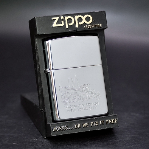 ZIPPO XƯA 1994 - HÀNG XƯA THẬP NIÊN 90s _ CHỦ ĐỀ CÂY CẦU BROOKLYN NEW YORK
