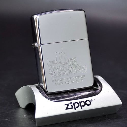 ZIPPO XƯA 1994 - HÀNG XƯA THẬP NIÊN 90s _ CHỦ ĐỀ CÂY CẦU BROOKLYN NEW YORK