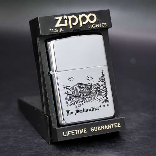 ZIPPO XƯA 1995 - HÀNG XƯA THẬP NIÊN 90s _ CHỦ ĐỀ KHÁCH SẠN LE SABAUDIA