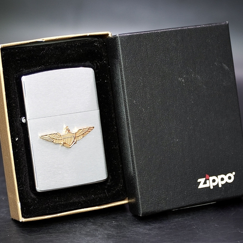 ZIPPO XƯA 1996 - HÀNG XƯA THẬP NIÊN 90s _ CHỦ ĐỀ LOGO PHI CÔNG HẢI QUÂN HOA KỲ
