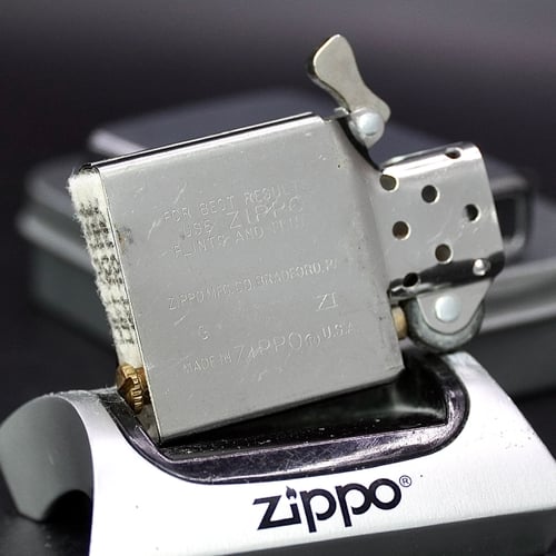 ZIPPO XƯA 1995 - HÀNG XƯA THẬP NIÊN 90s _ CHỦ ĐỀ TRƠN BẢN