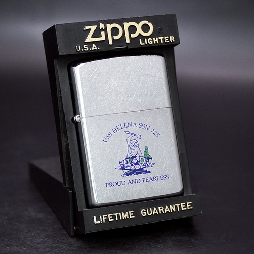 ZIPPO XƯA 2000 - HÀNG XƯA THẬP NIÊN 2000s _ CHỦ ĐỀ LOGO TÀU NGẦM HELENA SSN 725