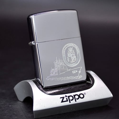 ZIPPO XƯA 2005 - HÀNG XƯA THẬP NIÊN 2000s _ CHỦ ĐỀ TÀU CHIẾN CHANCELLORSVILLE CG62