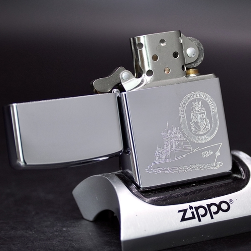 ZIPPO XƯA 2005 - HÀNG XƯA THẬP NIÊN 2000s _ CHỦ ĐỀ TÀU CHIẾN CHANCELLORSVILLE CG62