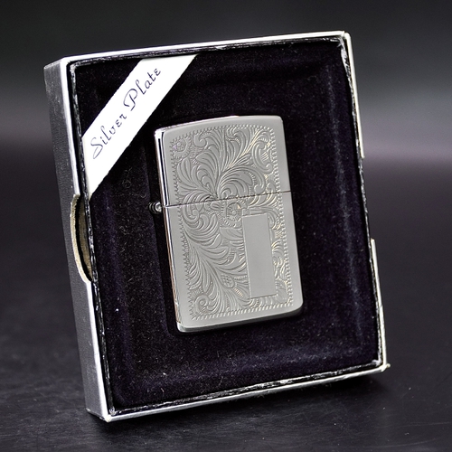 ZIPPO XƯA MẠ BẠC 1996 - HÀNG XƯA THẬP NIÊN 90s _ CHỦ ĐỀ VENETIAN