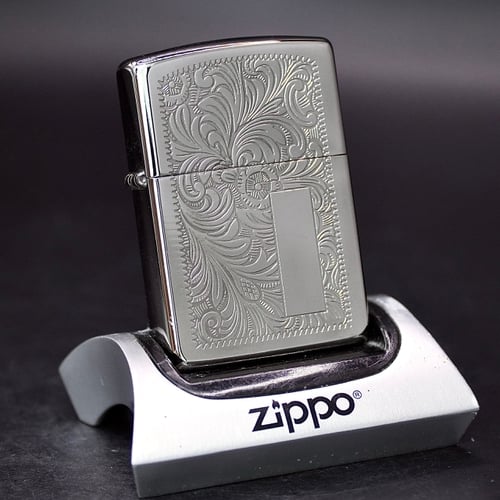 ZIPPO XƯA MẠ BẠC 1996 - HÀNG XƯA THẬP NIÊN 90s _ CHỦ ĐỀ VENETIAN