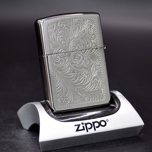 ZIPPO XƯA MẠ BẠC 1996 - HÀNG XƯA THẬP NIÊN 90s _ CHỦ ĐỀ VENETIAN