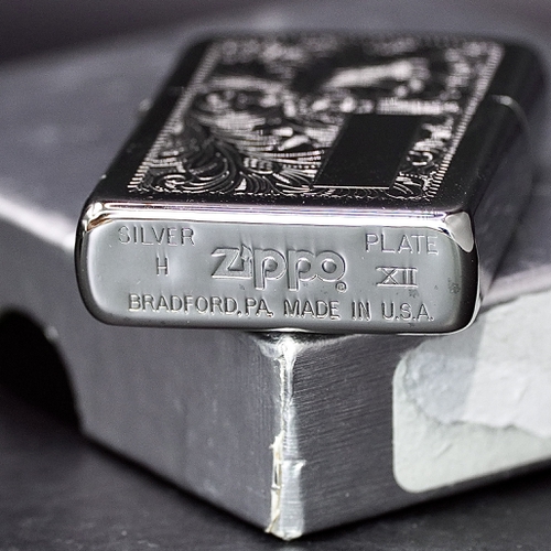 ZIPPO XƯA MẠ BẠC 1996 - HÀNG XƯA THẬP NIÊN 90s _ CHỦ ĐỀ VENETIAN