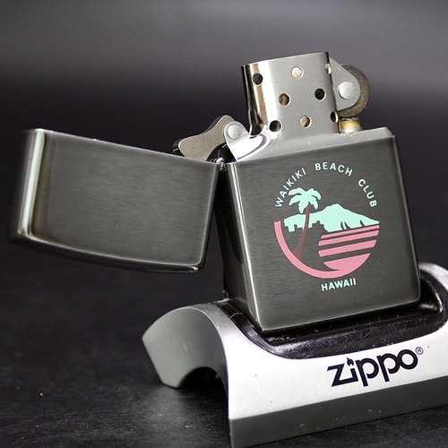 ZIPPO XƯA 1996 - HÀNG XƯA THẬP NIÊN 90s _ CHỦ ĐỀ WAIKIKI BEACH CLUB