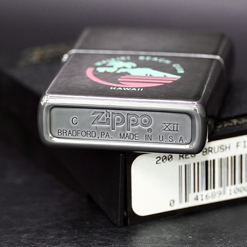 ZIPPO XƯA 1996 - HÀNG XƯA THẬP NIÊN 90s _ CHỦ ĐỀ WAIKIKI BEACH CLUB