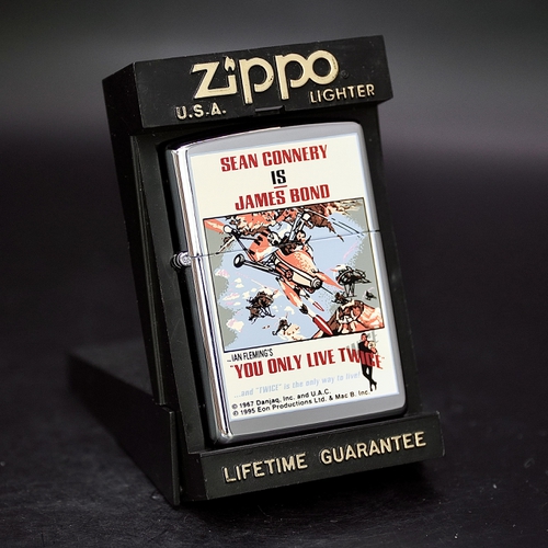ZIPPO XƯA 1996 - HÀNG XƯA THẬP NIÊN 90s _ CHỦ ĐỀ JAMES BOND