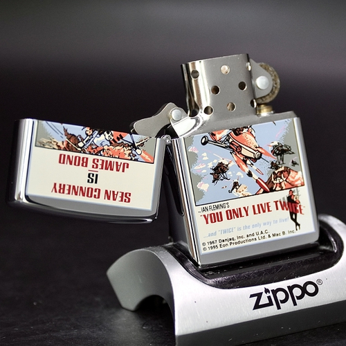 ZIPPO XƯA 1996 - HÀNG XƯA THẬP NIÊN 90s _ CHỦ ĐỀ JAMES BOND