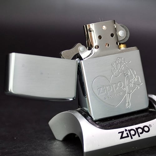 ZIPPO XƯA 1999 - HÀNG XƯA THẬP NIÊN 90s _ CHỦ ĐỀ WINDY GIRL