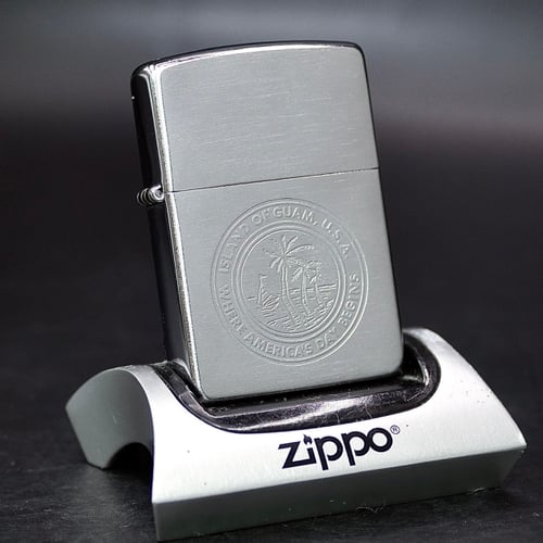 ZIPPO XƯA 1994 - HÀNG XƯA THẬP NIÊN 90s _ CHỦ ĐỀ ĐẢO GUAM