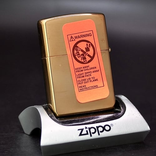 ZIPPO XƯA 1995 - HÀNG XƯA THẬP NIÊN 90s _ CHỦ ĐỀ TÀU CHIÊN YELLOWSTONE AD-41
