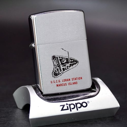ZIPPO XƯA 1989 - HÀNG XƯA THẬP NIÊN 80s _ CHỦ ĐỀ TRẠM ĐỊNH VỊ HÀNG HẢI LORAN