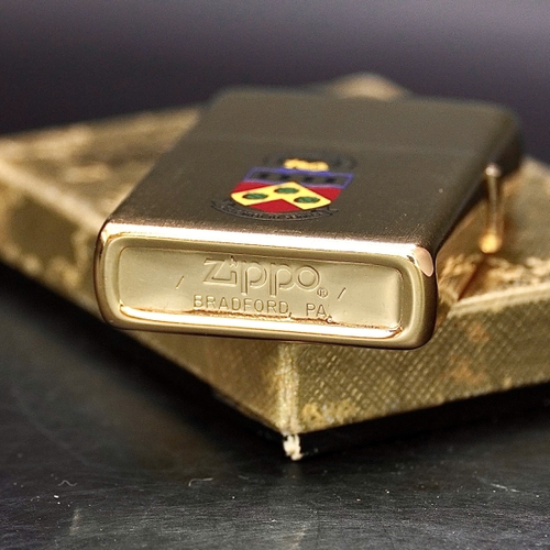 ZIPPO XƯA 1980 - HÀNG XƯA THẬP NIÊN 80s _ CHỦ ĐỀ LOGO TÀU CHIẾN ROANOKE AOR-7