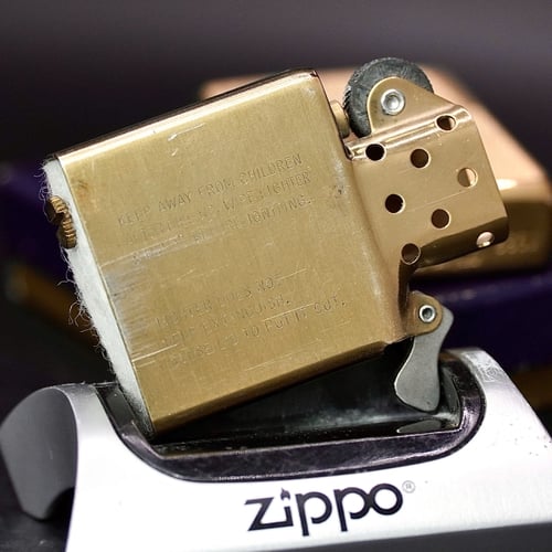 ZIPPO XƯA 32-85 - HÀNG XƯA THẬP NIÊN 80s _ CHỦ ĐỀ MERIT
