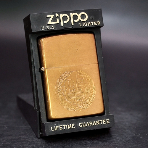ZIPPO XƯA 32-91 - HÀNG XƯA THẬP NIÊN 90s _ CHỦ ĐỀ HARLEY DAVID 85TH ANNIVERSARY
