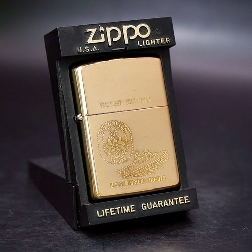 ZIPPO XƯA 32-92 - HÀNG XƯA THẬP NIÊN 90s _ CHỦ ĐỀ TÀU CHIẾN O’BRIEN DD-975