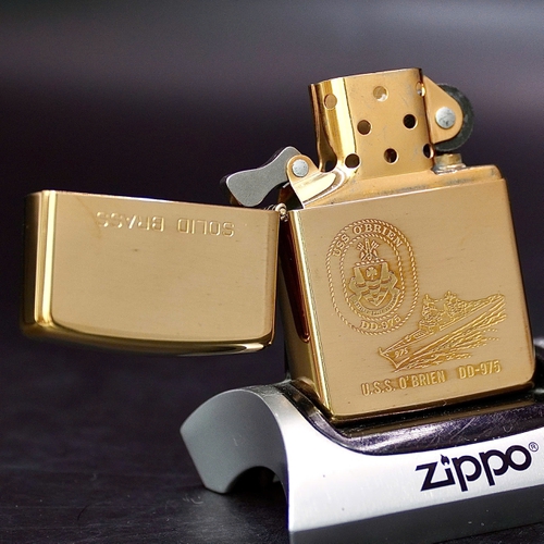ZIPPO XƯA 32-92 - HÀNG XƯA THẬP NIÊN 90s _ CHỦ ĐỀ TÀU CHIẾN O’BRIEN DD-975