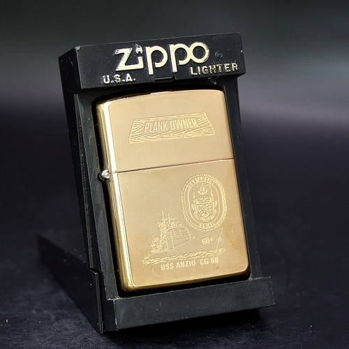 ZIPPO XƯA 32-92 - HÀNG XƯA THẬP NIÊN 90s _ CHỦ ĐỀ TÀU CHIẾN ANZIO CG 68