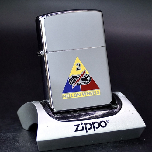 ZIPPO XƯA 1989 - HÀNG XƯA THẬP NIÊN 80s _ CHỦ ĐỀ HELL ON WHEELS