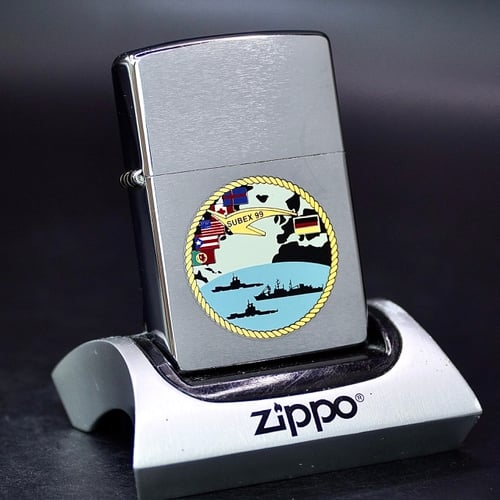 ZIPPO XƯA 2000 - HÀNG XƯA THẬP NIÊN 2000s _ CHỦ ĐỀ DIỄN TẬP TÀU NGẦM SUBEX