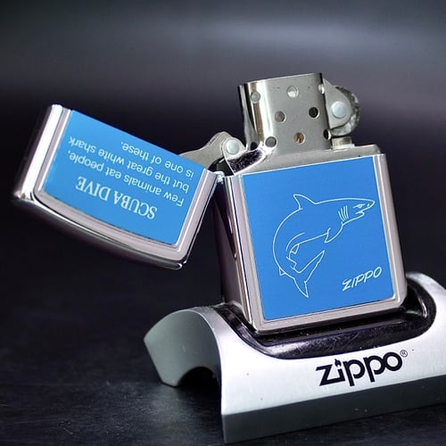 ZIPPO XƯA 1996 - HÀNG XƯA THẬP NIÊN 90s _ CHỦ ĐỀ SCUBA DIVE