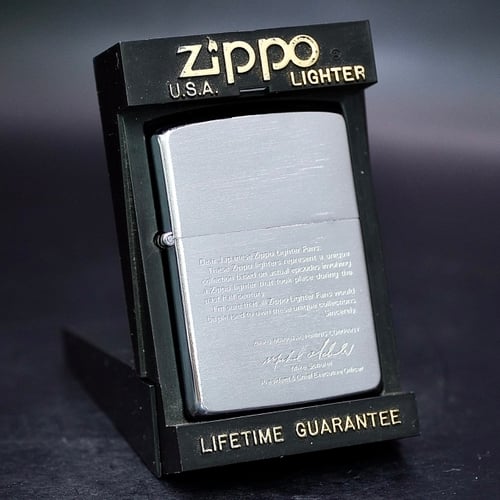 ZIPPO XƯA 1988 - HÀNG XƯA THẬP NIÊN 80s _ CHỦ ĐỀ LETTER TO ZIPPO LOVER