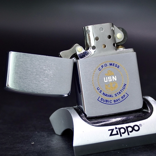 ZIPPO XƯA 1984 - HÀNG XƯA THẬP NIÊN 80s _ CHỦ ĐỀ CĂN CỨ HẢI QUÂN HOA KỲ