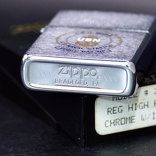 ZIPPO XƯA 1984 - HÀNG XƯA THẬP NIÊN 80s _ CHỦ ĐỀ CĂN CỨ HẢI QUÂN HOA KỲ