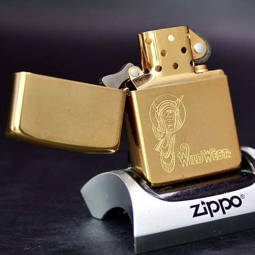 ZIPPO XƯA 1996 - HÀNG XƯA THẬP NIÊN 90s _ CHỦ ĐỀ THỔ DÂN WILD WEST
