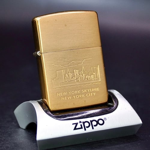 ZIPPO XƯA 32-92 - HÀNG XƯA THẬP NIÊN 90s _ CHỦ ĐỀ NEW YORK SKYLINE