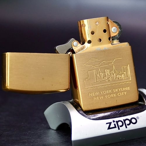 ZIPPO XƯA 32-92 - HÀNG XƯA THẬP NIÊN 90s _ CHỦ ĐỀ NEW YORK SKYLINE
